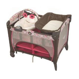 Graco Pack N Play with Newborn Napper Station DLX, Jacqueline