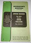 John Deere 970 976 977 Disk Tiller Operators Manual jd