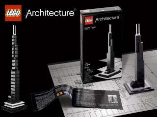 Lego Architecture Series  Tower Chicago Set 21000  