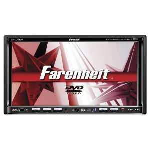  Fahrenheit TID 735NRBT In Dash Source Unit DVD Player 