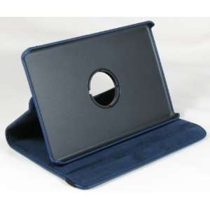  Blue 360 Rotate Holster Folio Leather Stand Case for 