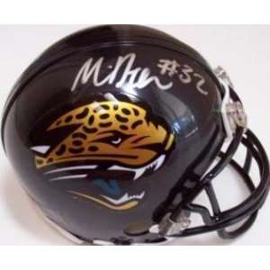  Maurice Jones Drew Signed Mini Helmet