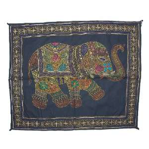   Hanging with Sequins Zari Embroidery & Thread Work Size 36x30 Inches