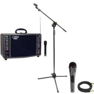   Handheld Microphone   PMKS3 Tripod Microphone Stand W/ Extending Boom
