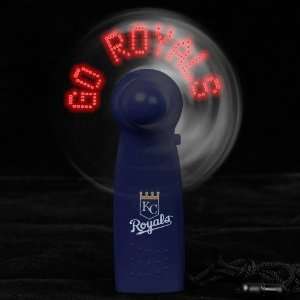   Kansas City Royals Light Up Handheld Message Fan