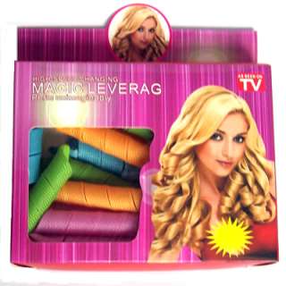 Rapid Changing Hair Curlers Magic Leverag Circle Roller  