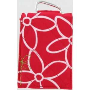  Red Flowers   Golla Pouch with Clip for Apple iPhone 4/4S 