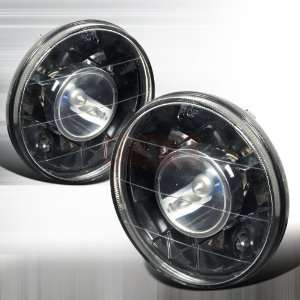  XUniversal 5inch Projector Head Lamps/ Headlights   Round 