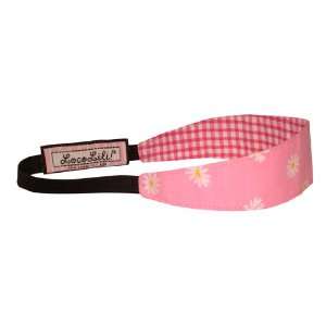  LocoLili Reversible Headbands Pink White Daisy/Pink 