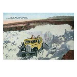   High Road to Yellowstone Giclee Poster Print, 32x24