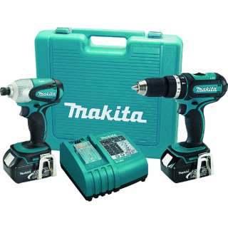 Makita 18V LXT Lithium Ion Drill and Impact Kit LXT211  