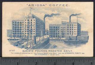  Advertising Trade Card for Arbuckle Bros. Coffee Co. of New York