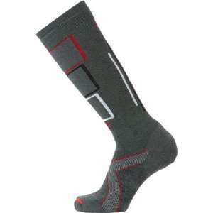  Lorpen Tri Layer Midweight Ski Sock   Mens Charcoal, XL 