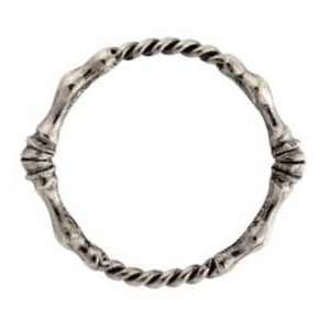 New Authentic Low Luv by Erin Wasson Silver Rope Horse Hoof Bangle 