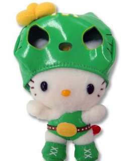 Hello Kitty Wrestling masked Plush mascot doll Sanrio  