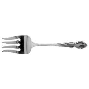 Oneida Dover (Stainless) Medium Solid Cold Meat Serving Fork, Sterling 