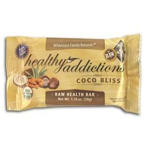 Wilderness Family Naturals Coco Bliss Raw Health Bar, Organic   1.76 