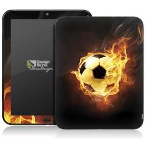  Design Skins for HP TouchPad   Burning Soccer Design Folie 