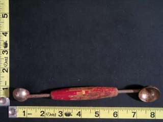 Vintage A & J Melon Baller w/ Red Painted Wood Handle  