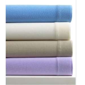  Jersey Knit Queen 4 Pc Sheet Set Blue