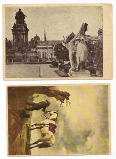 AUSTRIA RUSSIA 5 WWII postcards from a ostarbeiter  