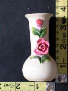 Maruyama Miniature Vase with Flowers Occupied Japan  