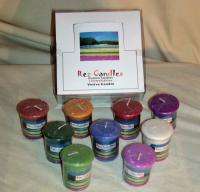 45 Mixed Scented Votive Candles votives Green Tea Berry