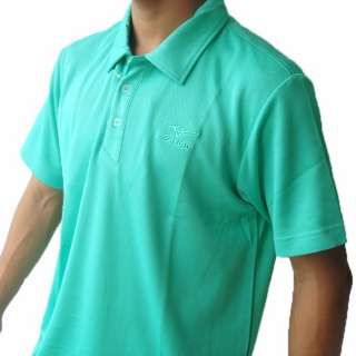 Mizuno Mens Golf Polo Shirt Coolmax Green M  