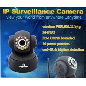  Network Wireless WiFi IP Security Camera with Audio Video 