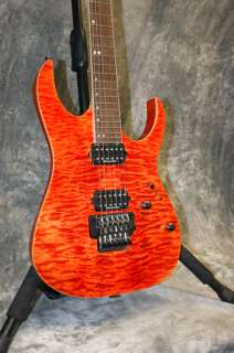 IBANEZ RG920QM QUILT MAPLE LIQUID INFERNO W/ GIGBAG NEW  