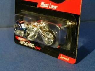 Hot Wheels Real Riders Blast Lane Custom Chopper Motorcycle 2007 