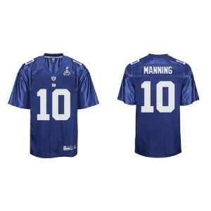 NEW York Giants #10 Eli Manning Blue Jerseys Authentic Football Jersey 