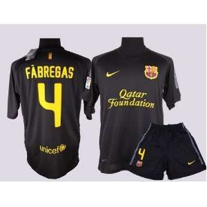  2012 Fabregas Away Jersey Shirt & Shorts Size XL