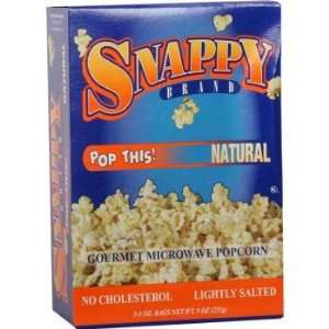   Pack Snappy Natural Microwave Popcorn Case Pack 36