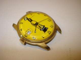 VINTAGE MR. PEANUT WATCH SWISS MADE  