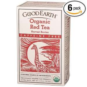   Tea Harvest Berries, Red Tea And Organic Natural Flavors, 18 Count Tea