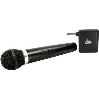  Singing Machine SMM 107 Karaoke Wireless Microphone (BLack 