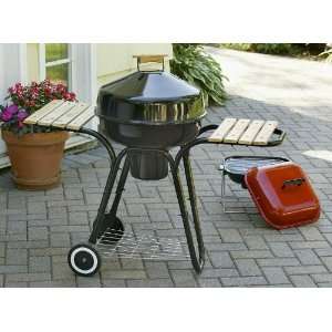  Arctic Kettle Cart BBQ Grill with Table Top Grill Sports 