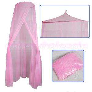 Baby Pink Princess Bed Crib Canopy Netting Net Tent New  