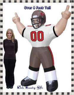 Tampa Bay Buccaneers NFL Large 8 Ft Inflatable Football Player  