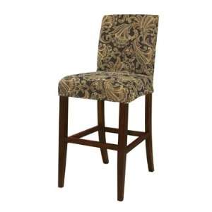    Slip Cover   Autumn Tone Paisley Tapestry Barstool