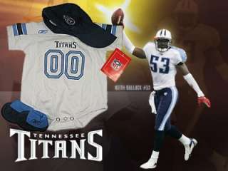 NFL Reebok Infant Titans Boy Outfit Size 18 24 Months  