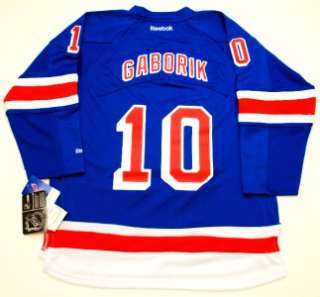 NHL Reebok New York Rangers Marian Gaborik Youth Stitched Premier 