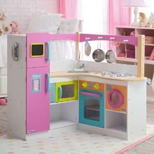  KidKraft Big & Bright Grand Gourmet Corner Kitchen Toys & Games