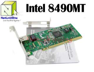 INTEL 8490MT PWLA8490MT SERVER NETWORK PCI CARD NIC  