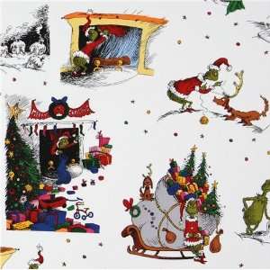   Xmas Christmas fabric (Sold in multiples of 0.5 meter) Toys & Games