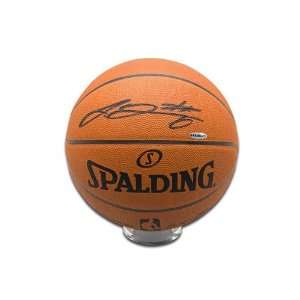 LeBron James Autographed UDA Spalding Basketball  Sports 