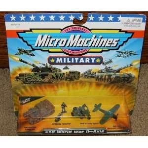   Micro Machines World War II Axis #20 Military Collection Toys & Games