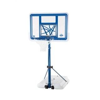   Portable Basketball System with 44 Inch Clear Acrylic Backboard
