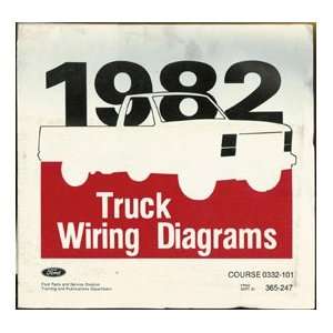  1982 Truck Wiring Diagrams Ford Motor Company Books